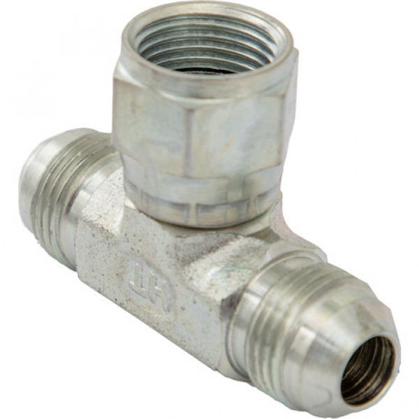 Image of Swivel Nut Branch Tee 1/2 Inch Tube O.D. from Buyers Products. Part number: H5707X8