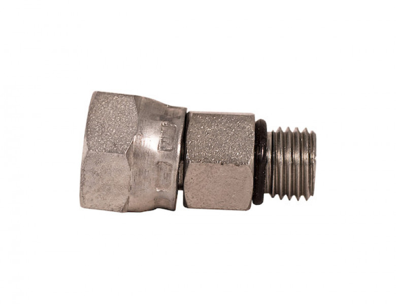 Image of 1-1/16 Inch NPSM Female Pipe Swivel To 3/4 Inch Female Pipe Thread Straight from Buyers Products. Part number: H9315X12X12