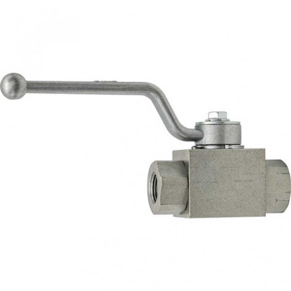 Image of 3/8 Inch NPTF 2-Port High Pressure Ball Valve from Buyers Products. Part number: HBVS038