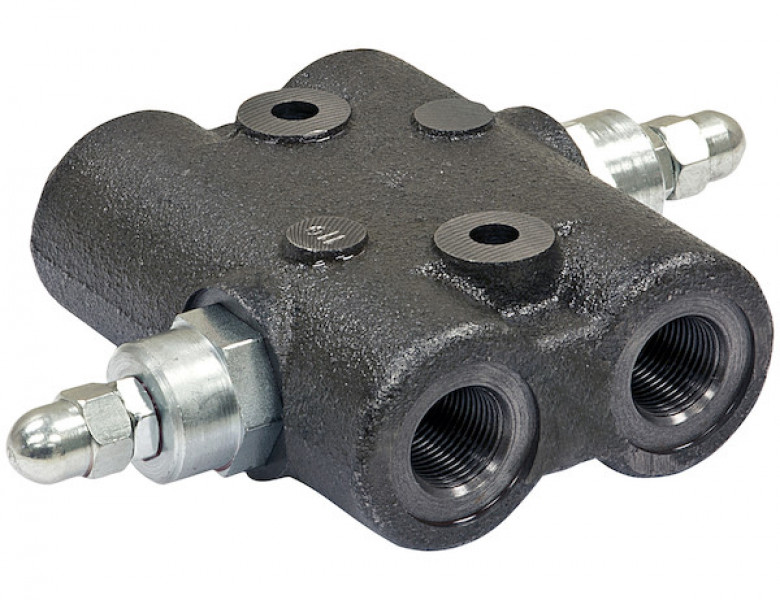 Image of Cross-Over Relief Valve (SAE Ports) from Buyers Products. Part number: HCR050SAE