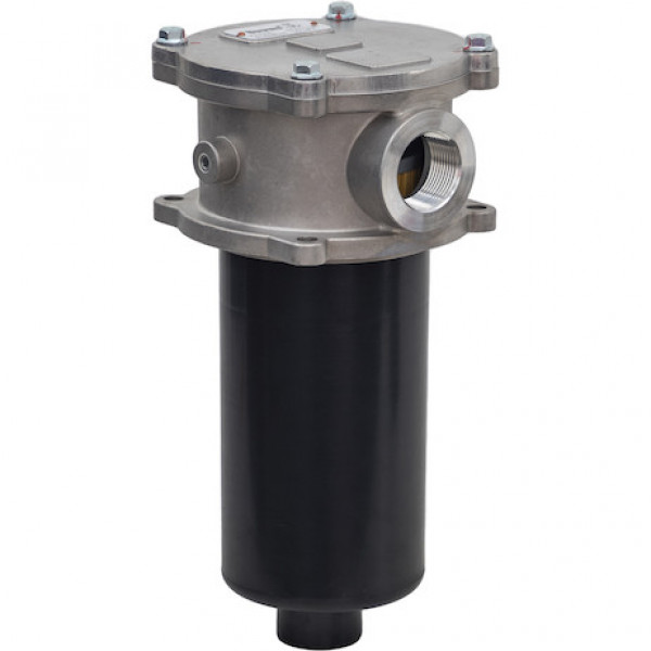 Image of 50 GPM In-Tank Filter 1-1/4 Inch NPT/10 Micron/25 PSI Bypass from Buyers Products. Part number: HFA51025