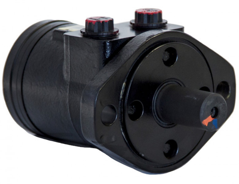 Image of Hydraulic Motor With 4-Bolt Mount/NPT Threads And 2.8 Cubic Inches Displacement from Buyers Products. Part number: HM004P