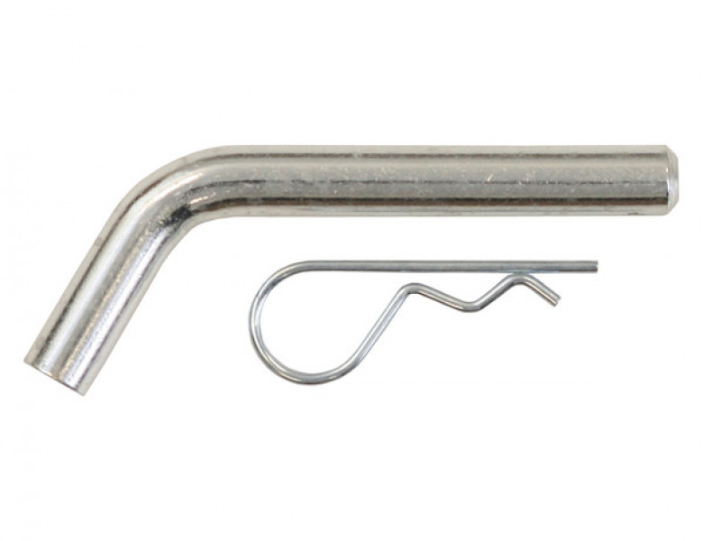 Image of 1/2 x 2.84 Inch Clear Zinc Hitch Pin With Cotter from Buyers Products. Part number: HP545WC