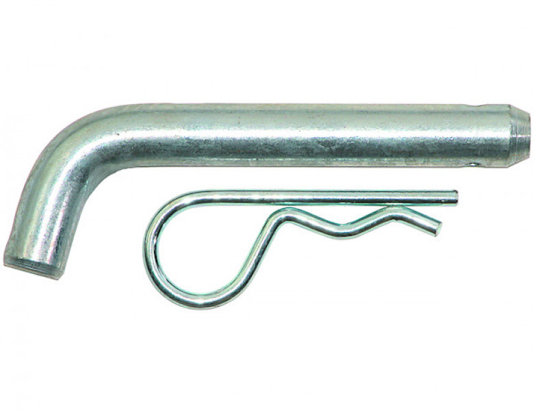 Image of 5/8 x 3.3 Inch Clear Zinc Hitch Pin With Cotter from Buyers Products. Part number: HP6253WC