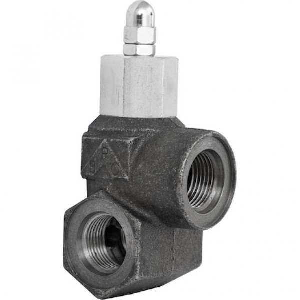 Image of #12 SAE In-Line Relief Valve 30 GPM from Buyers Products. Part number: HRV07516