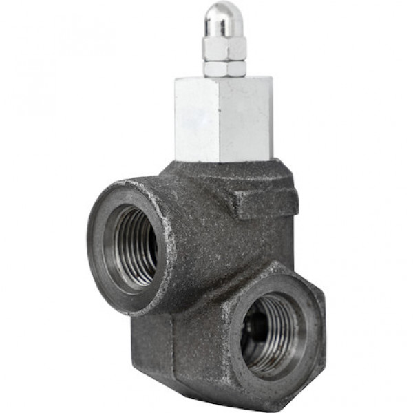 Image of #12 SAE In-Line Relief Valve 30 GPM from Buyers Products. Part number: HRV07516