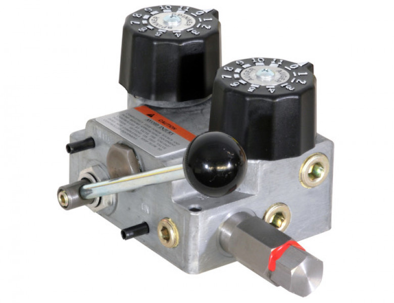 Image of 3/4 Inch NPT Dual Flow Hydraulic Spreader Valve Only 10-30 GPM from Buyers Products. Part number: HV1030