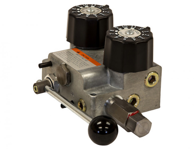 Image of #12 SAE Dual Flow Hydraulic Spreader Valve Only 10-30 GPM from Buyers Products. Part number: HV1030SAE