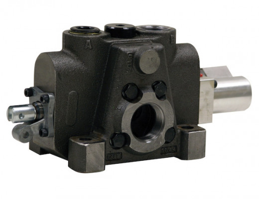 Image of Hydraulic Valve3-Position 3-Way With Air Shift from Buyers Products. Part number: HV25