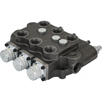 Image of 3 Spool Directional Control Valve 4-Way Spring Center/4-Way Spring Center/4-Way from Buyers Products. Part number: HV3111AAAGOOD0