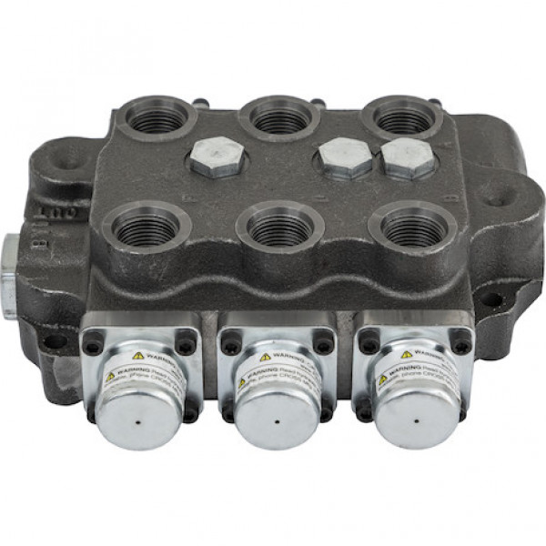 Image of 3 Spool Directional Control Valve 4-Way Spring Center/4-Way Spring Center/4-Way from Buyers Products. Part number: HV3111AAAGOOD0