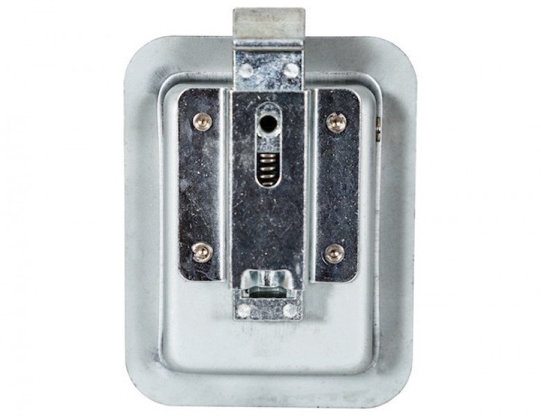 Image of Stainless Steel Junior Single Point Locking Paddle Latch - Thru-Hole Mount from Buyers Products. Part number: L1883