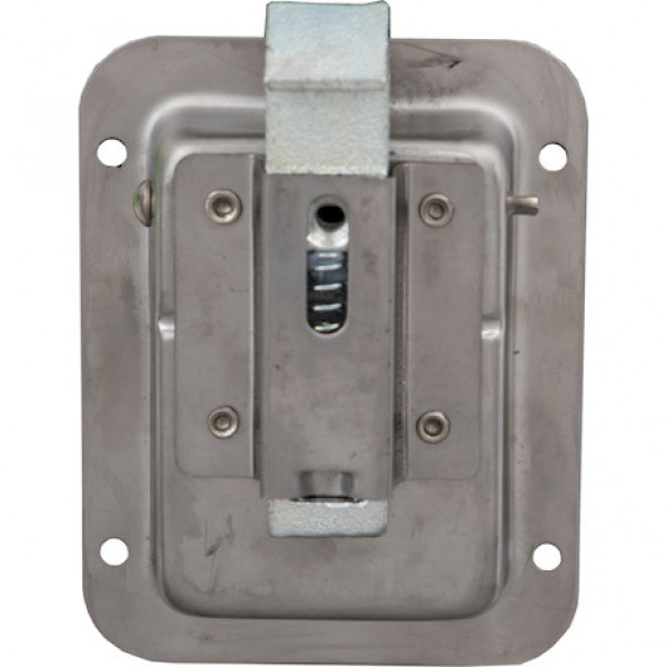 Image of Stainless Steel Junior Single Point Locking Paddle Latch - Thru-Hole Mount from Buyers Products. Part number: L1883