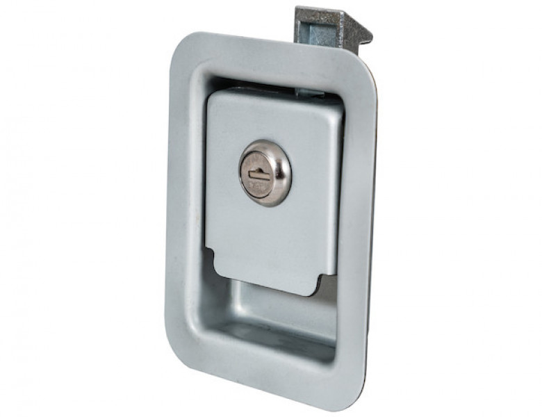 Image of Rust Resistant Steel Junior Single Point Locking Paddle Latch - Weld-On from Buyers Products. Part number: L1980