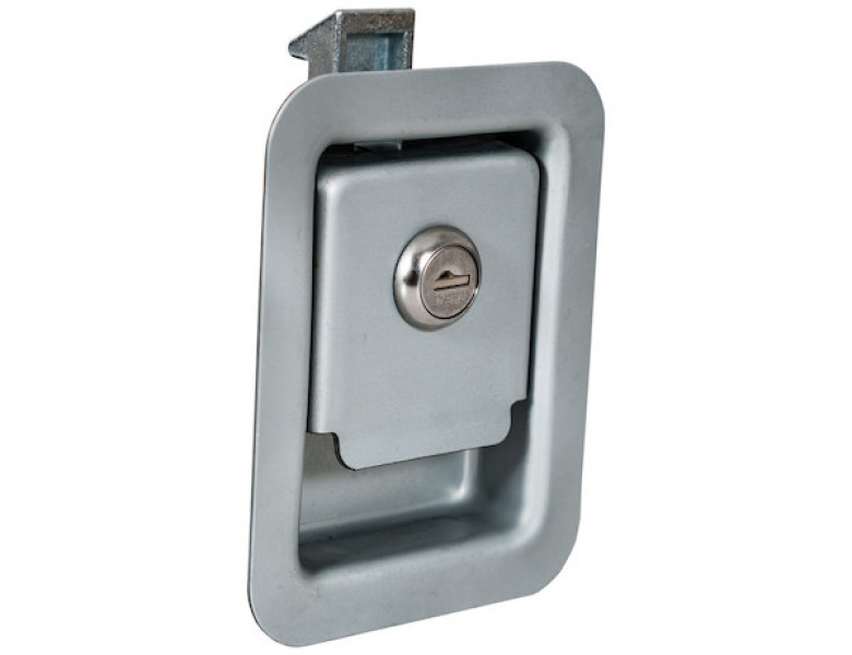 Image of Rust Resistant Steel Junior Single Point Locking Paddle Latch - Weld-On from Buyers Products. Part number: L1980