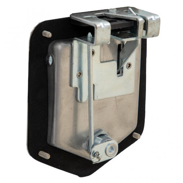 Image of Stainless Steel Rotary Single Point Paddle Latch - 1/4 Inch Striker from Buyers Products. Part number: L3890RLS