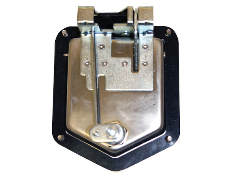 Image of Stainless Steel Rotary Single Point Paddle Latch - 1/4 Inch Striker from Buyers Products. Part number: L3890RLS