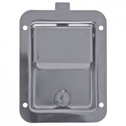 Image of Rust Resistant Steel Single Point Locking Paddle Latch - Weld-On from Buyers Products. Part number: L3980