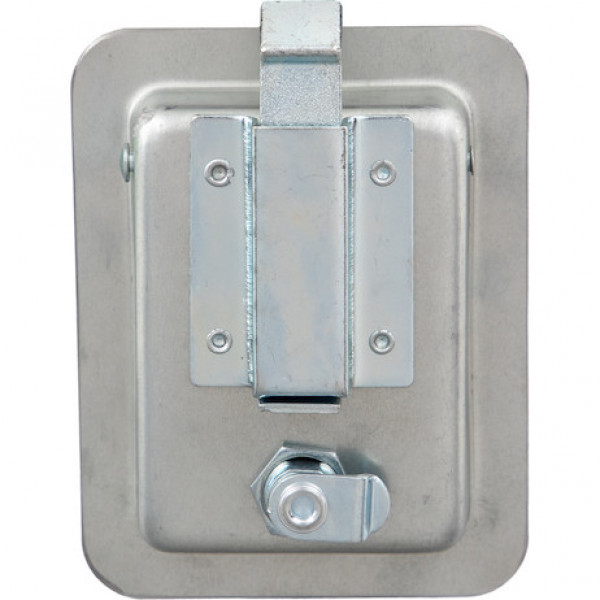 Image of Rust Resistant Steel Single Point Locking Paddle Latch - Weld-On from Buyers Products. Part number: L3980