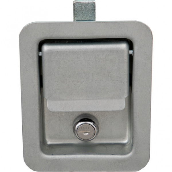 Image of Rust Resistant Steel Single Point Locking Paddle Latch - Weld-On from Buyers Products. Part number: L3980