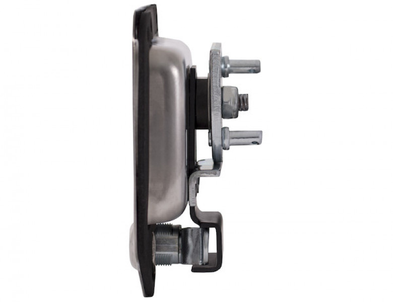 Image of Stainless Steel Flush Mount Single-Point T-Handle Latch Assembly with Mounting Holes from Buyers Products. Part number: L8815