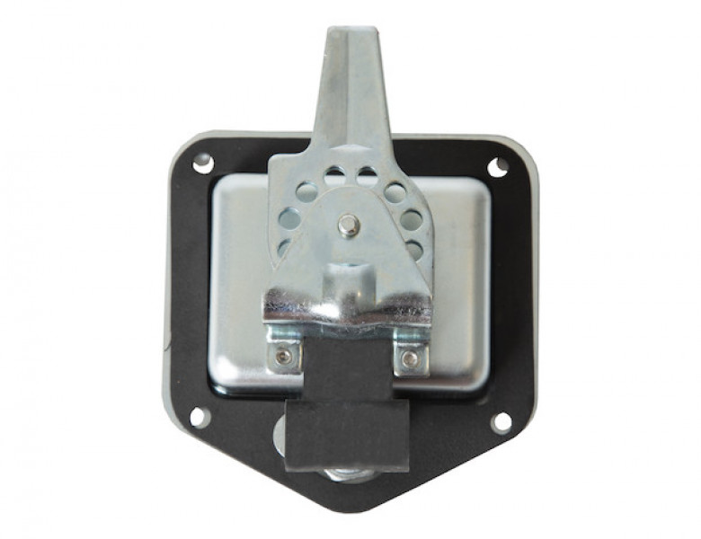 Image of Stainless Steel Flush Mount Single-Point T-Handle Latch Assembly with Mounting Holes from Buyers Products. Part number: L8815