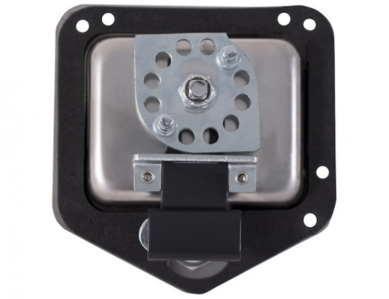 Image of Stainless Steel Flush Mount Single-Point T-handle latch assembly with Mounting Studs from Buyers Products. Part number: L8855