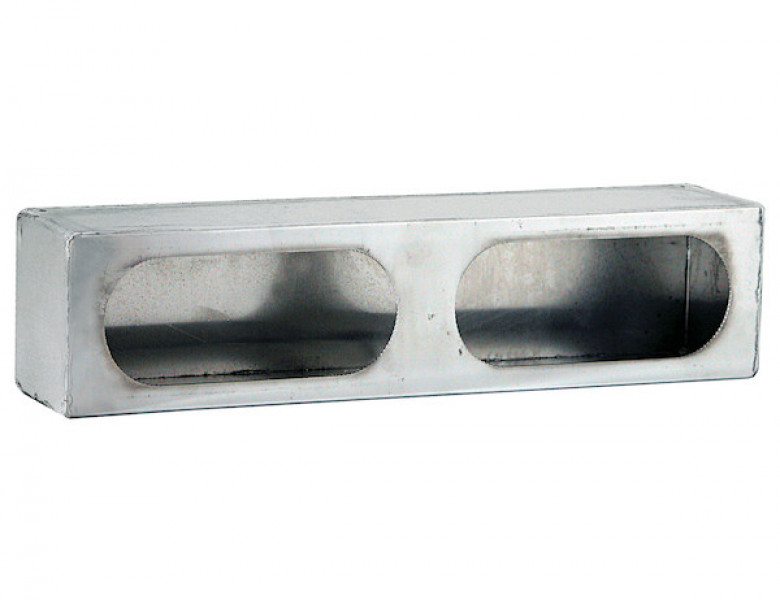 Image of Dual Oval Light Box Stainless Steel from Buyers Products. Part number: LB3163SST