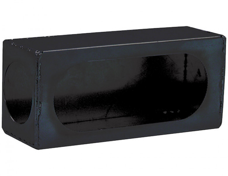 Image of Single Oval Light Box Black Powder Coated Steel from Buyers Products. Part number: LB383