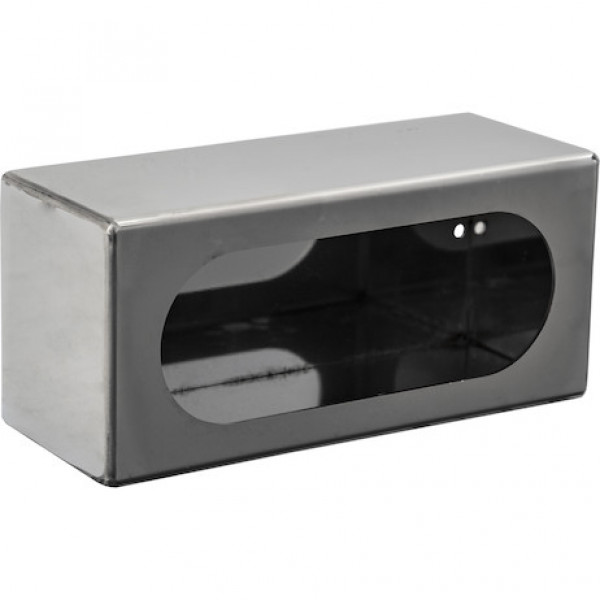 Image of Single Oval Light Box Stainless Steel from Buyers Products. Part number: LB383SST