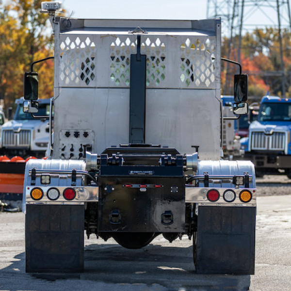 Image of 30 Inch Stainless Steel Light Boxes with Mudflap Mounts - Complete Kit (Includes Driver and Passenger Side Boxes) from Buyers Products. Part number: LB6303SST