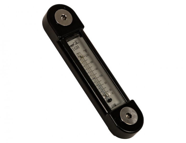 Image of Oil Level Gauge With Temperature Indicator - Glass from Buyers Products. Part number: LDR02A