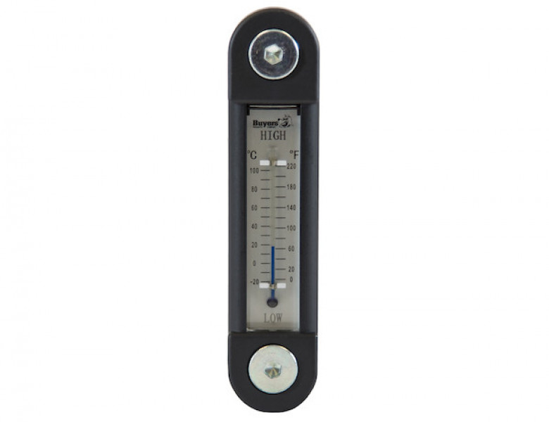 Image of Oil Level Gauge With Temperature Indicator - Glass from Buyers Products. Part number: LDR02A