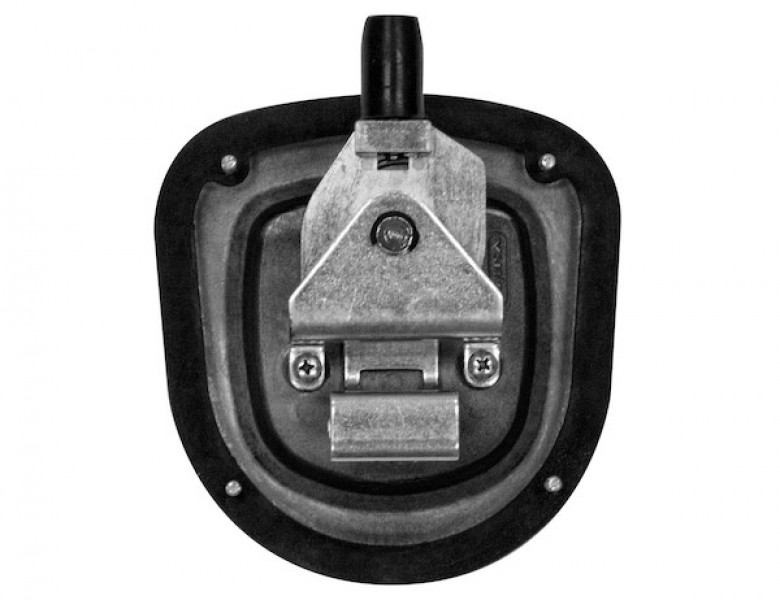 Image of Die-Cast Flush-Mount Compression Latch with lock cylinder, key set, and gasket from Buyers Products. Part number: LL9000