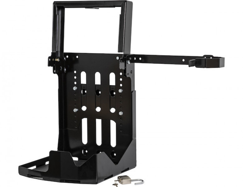 Image of Lockable Universal Backpack Blower Rack from Buyers Products. Part number: LT24