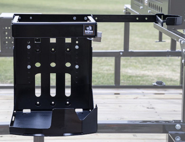 Image of Lockable Universal Backpack Blower Rack from Buyers Products. Part number: LT24