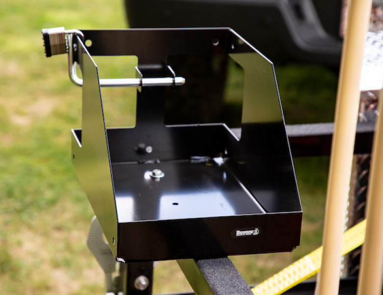 Image of Locking Gas Container Rack for Open/Enclosed Landscape Trailers from Buyers Products. Part number: LT32