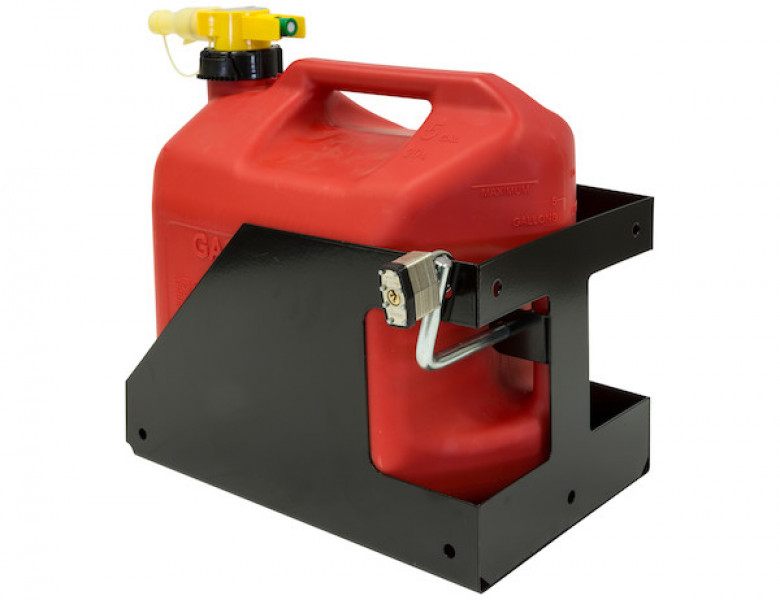 Image of Locking Gas Container Rack for Open/Enclosed Landscape Trailers from Buyers Products. Part number: LT32