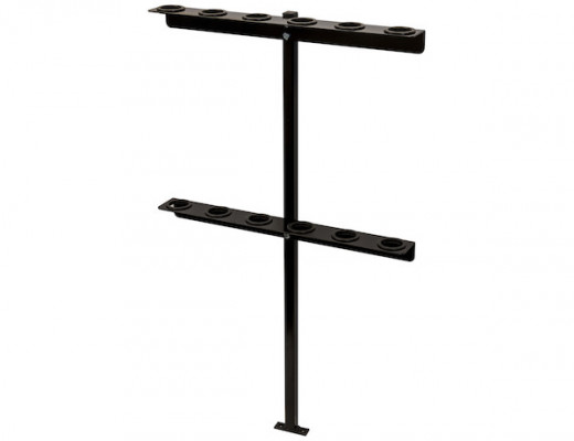 Image of Vertical Hand Tool Rack for Open Landscape Trailers from Buyers Products. Part number: LT35