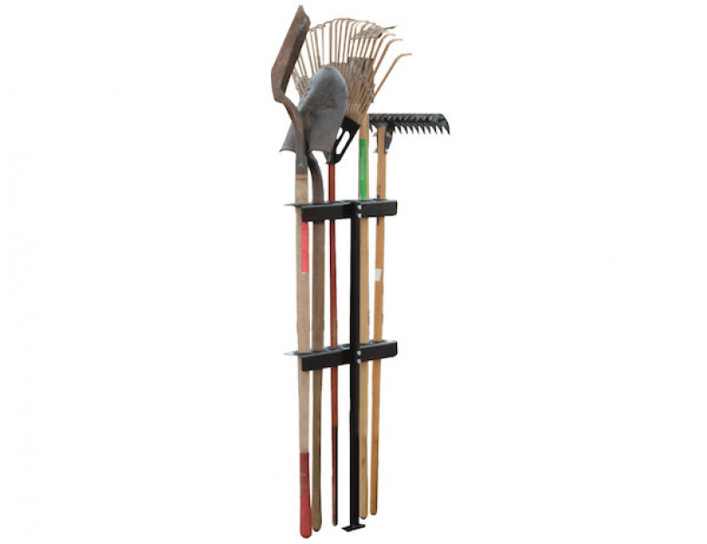 Image of Vertical Hand Tool Rack for Open Landscape Trailers from Buyers Products. Part number: LT35