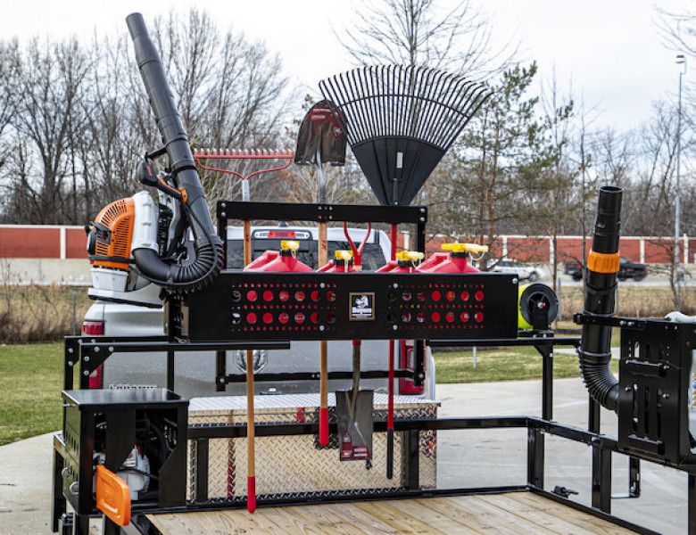 Image of Multi-Purpose Storage Basket for Landscape Trailers from Buyers Products. Part number: LT45