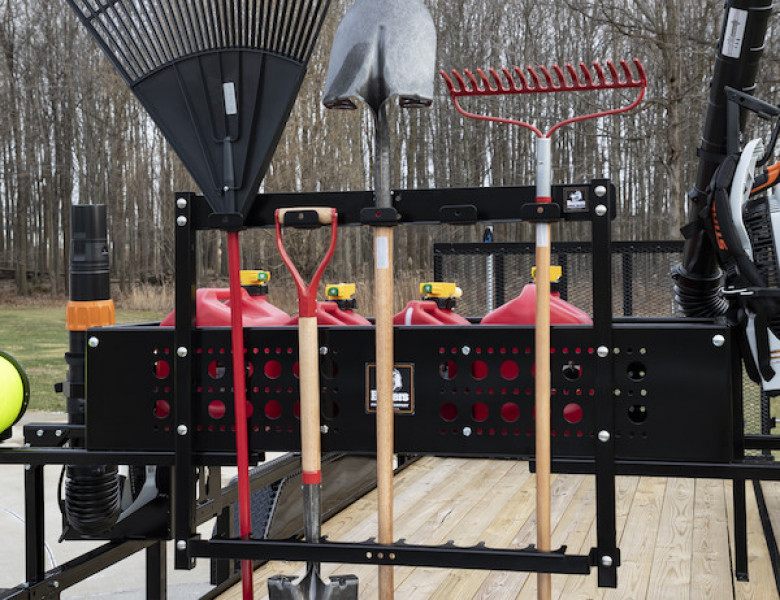 Image of 5 Position Vertical Hand Tool Rack from Buyers Products. Part number: LT46