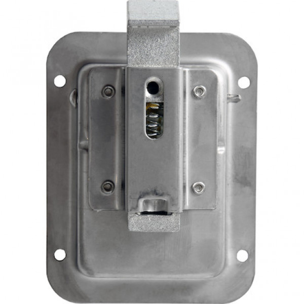 Image of Stainless Steel Junior Single Point Non-Locking Paddle Latch - Thru-Hole Mount from Buyers Products. Part number: N1883