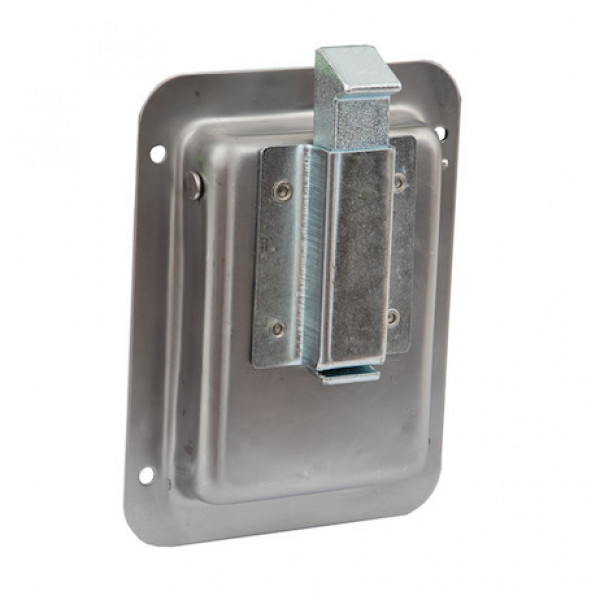 Image of Stainless Steel Single Point Non-Locking Paddle Latch - Thru-Hole Mount from Buyers Products. Part number: N3885