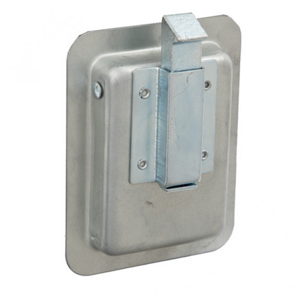 Image of Rust Resistant Steel Single Point Non-Locking Paddle Latch - Weld-On from Buyers Products. Part number: N3980