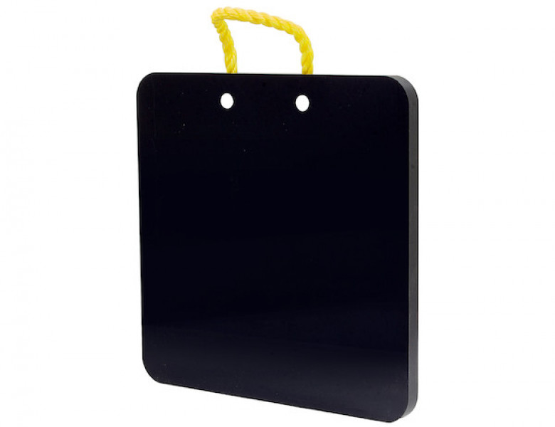 Image of High Density Poly Outrigger Pad - 18 x 18 x 1 Inch from Buyers Products. Part number: OP18X18P