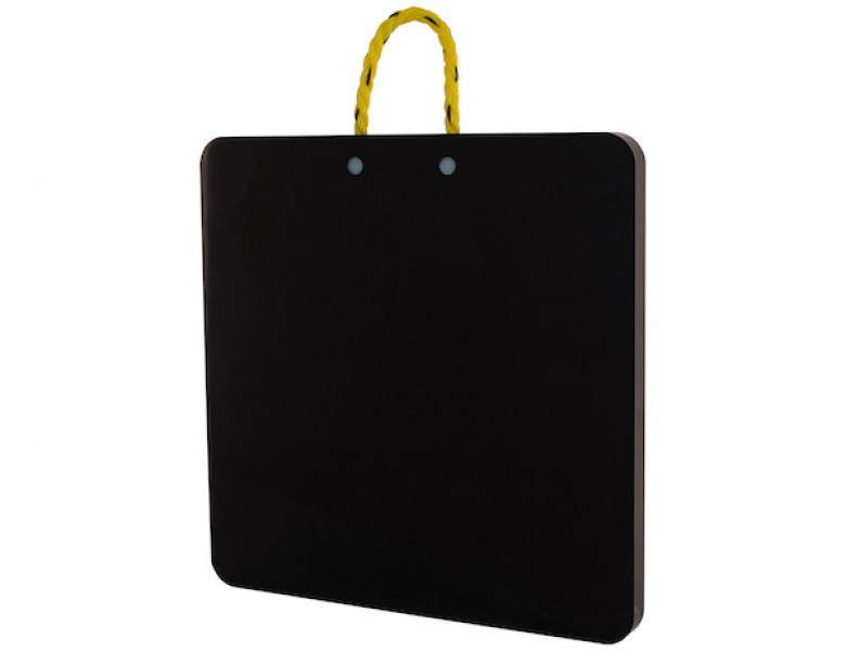 Image of High Density Poly Outrigger Pad - 18 x 18 x 1 Inch from Buyers Products. Part number: OP18X18P