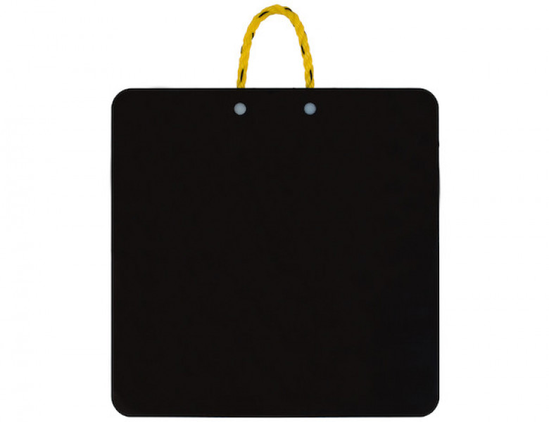 Image of High Density Poly Outrigger Pad - 18 x 18 x 1 Inch from Buyers Products. Part number: OP18X18P