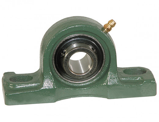 Image of 1-1/8 Inch Hex Shaft Set Screw Style Pillow Block Bearing from Buyers Products. Part number: P18HEX