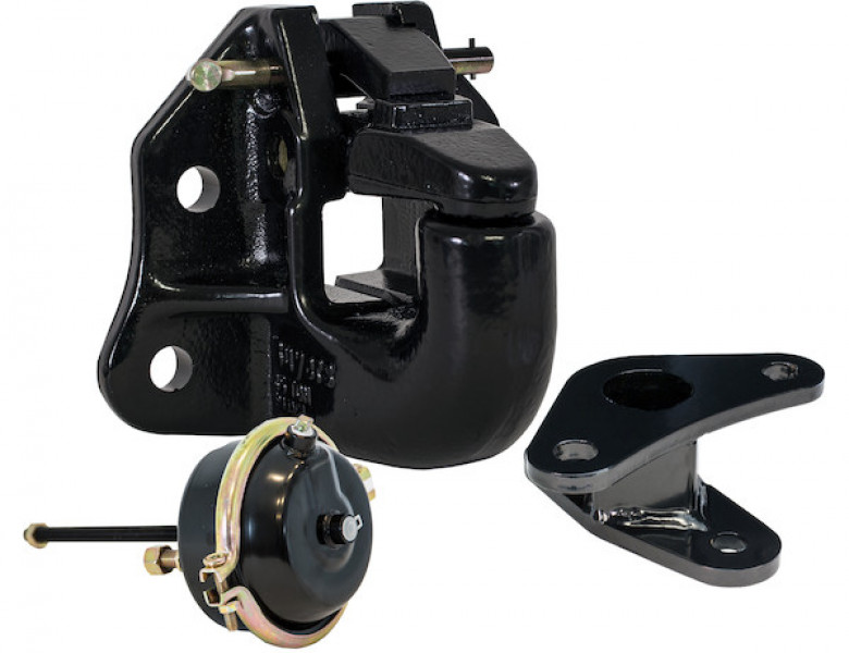 Image of 45 Ton 4-Hole Air Compensated Pintle Hook from Buyers Products. Part number: P45AC4